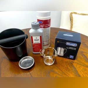 Espresso Machine Barista Accessory Bundle Gaggia New